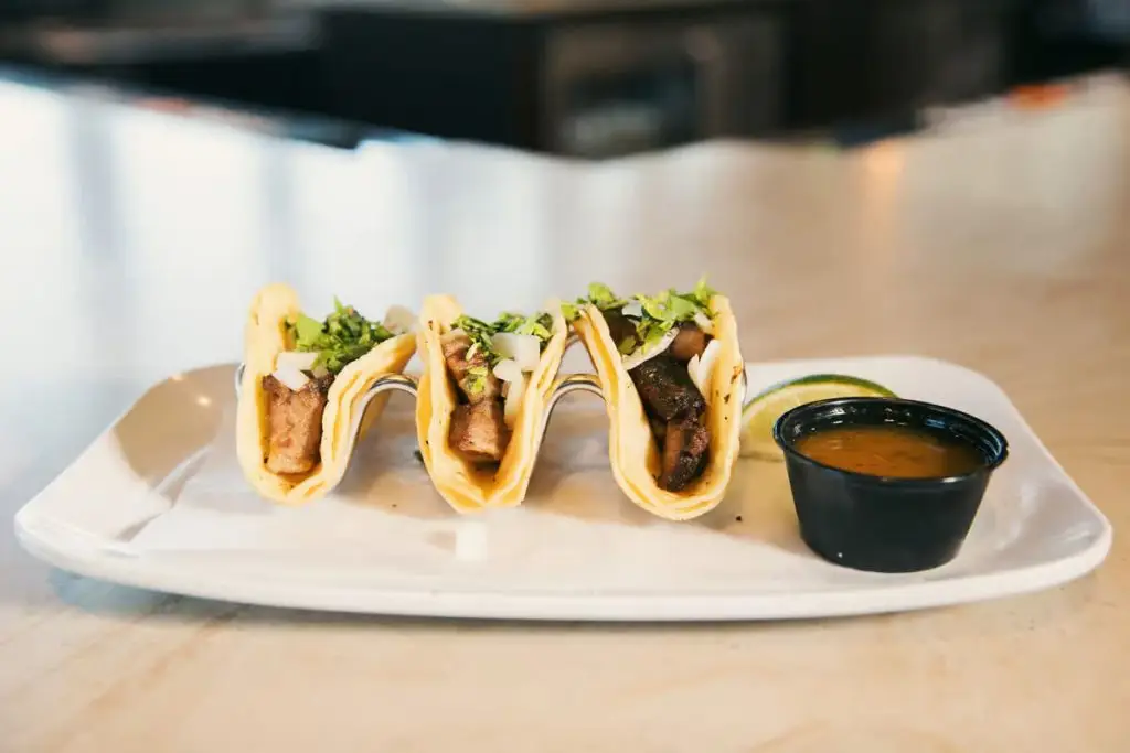 Street Tacos, what to eat in Tinman Social