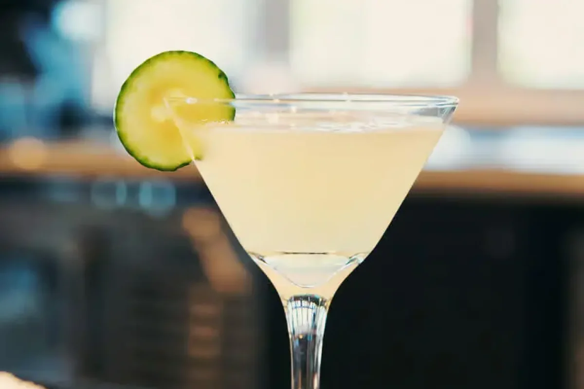 what to drink in Tinman Social, cucumber martini
